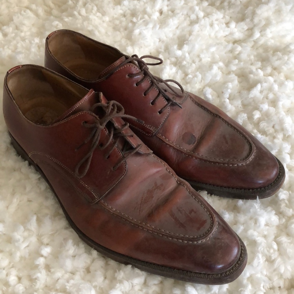 Santoni dress shoes with laces